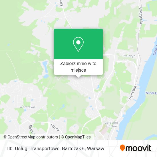 Mapa Tlb. Usługi Transportowe. Bartczak Ł