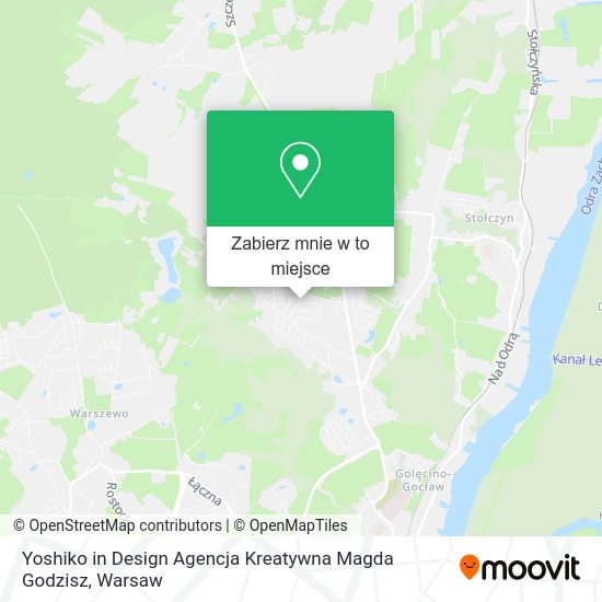 Mapa Yoshiko in Design Agencja Kreatywna Magda Godzisz