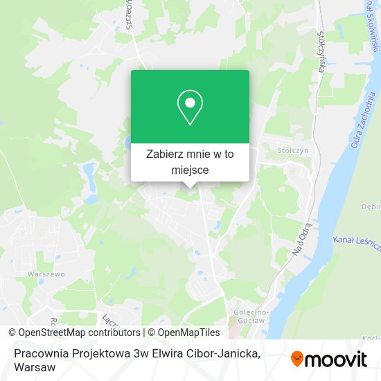 Mapa Pracownia Projektowa 3w Elwira Cibor-Janicka