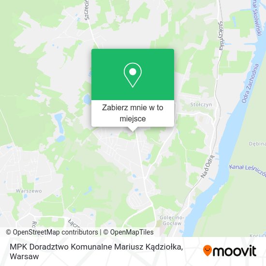 Mapa MPK Doradztwo Komunalne Mariusz Kądziołka