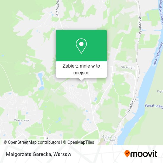 Mapa Małgorzata Garecka