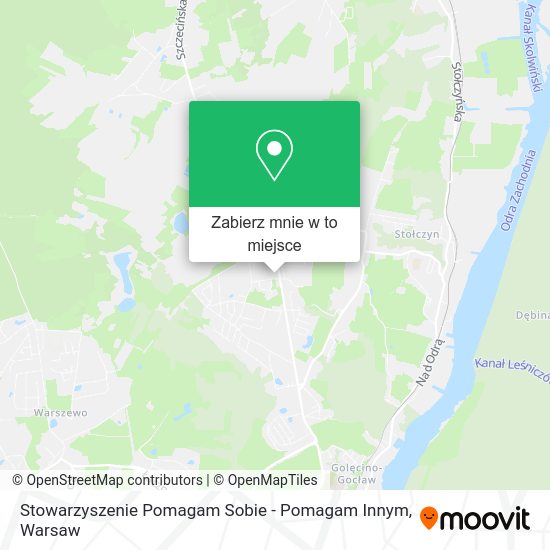 Mapa Stowarzyszenie Pomagam Sobie - Pomagam Innym