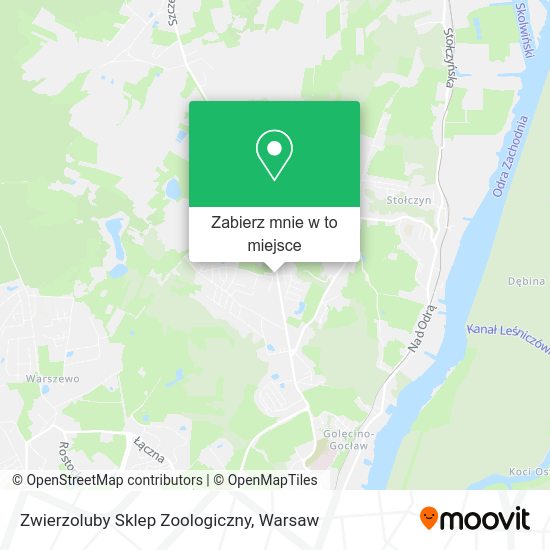 Mapa Zwierzoluby Sklep Zoologiczny