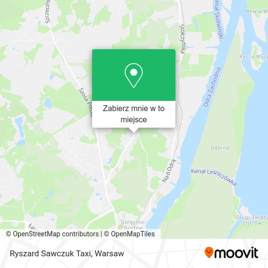 Mapa Ryszard Sawczuk Taxi