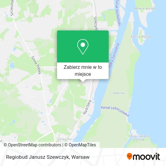 Mapa Regiobud Janusz Szewczyk