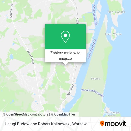 Mapa Usługi Budowlane Robert Kalinowski