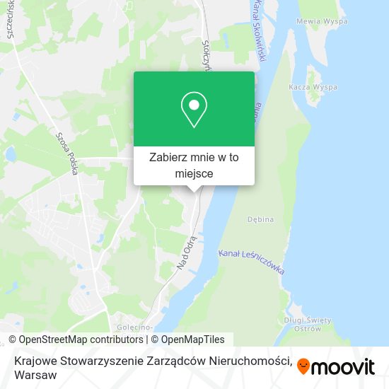 Mapa Krajowe Stowarzyszenie Zarządców Nieruchomości