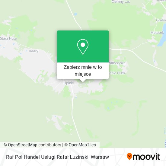 Mapa Raf Pol Handel Usługi Rafał Luzinski