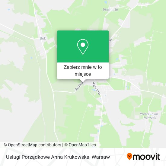 Mapa Usługi Porządkowe Anna Krukowska