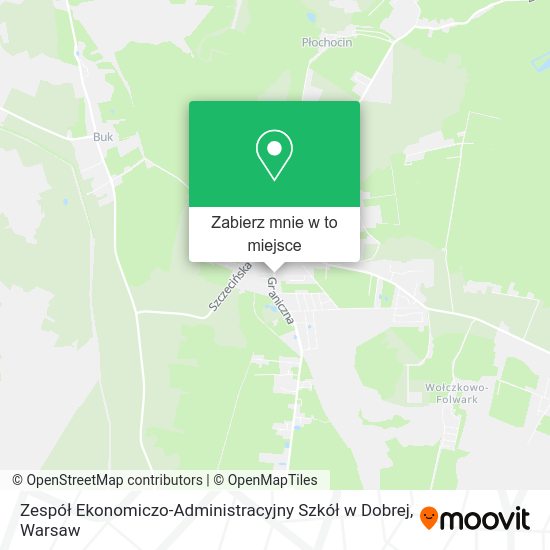 Mapa Zespół Ekonomiczo-Administracyjny Szkół w Dobrej