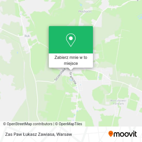 Mapa Zas Paw Łukasz Zawiasa