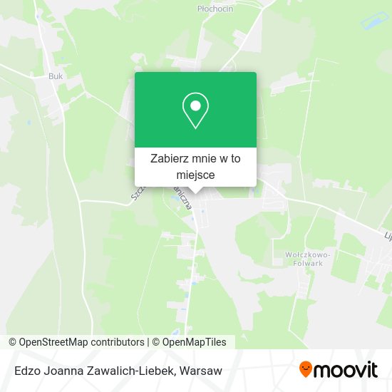 Mapa Edzo Joanna Zawalich-Liebek