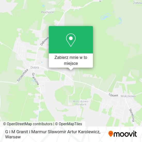 Mapa G i M Granit i Marmur Sławomir Artur Karolewicz