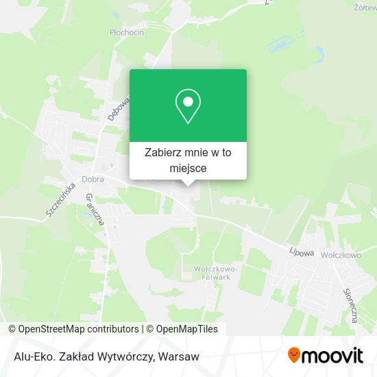 Mapa Alu-Eko. Zakład Wytwórczy