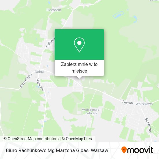 Mapa Biuro Rachunkowe Mg Marzena Gibas