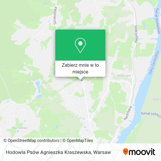 Mapa Hodowla Psów Agnieszka Kraszewska