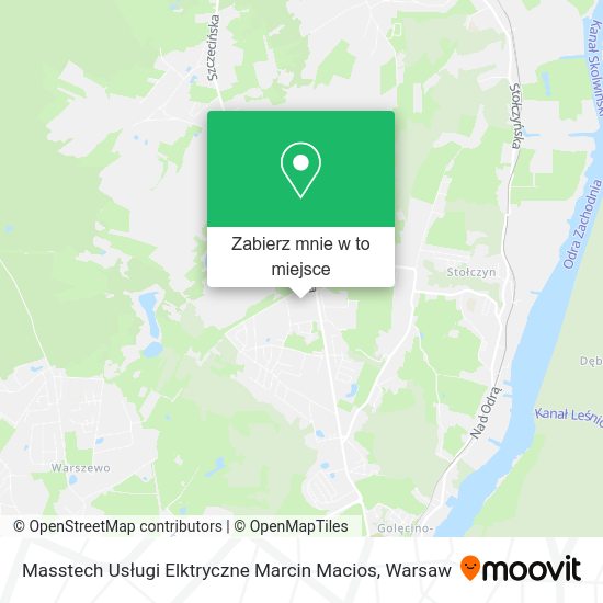 Mapa Masstech Usługi Elktryczne Marcin Macios