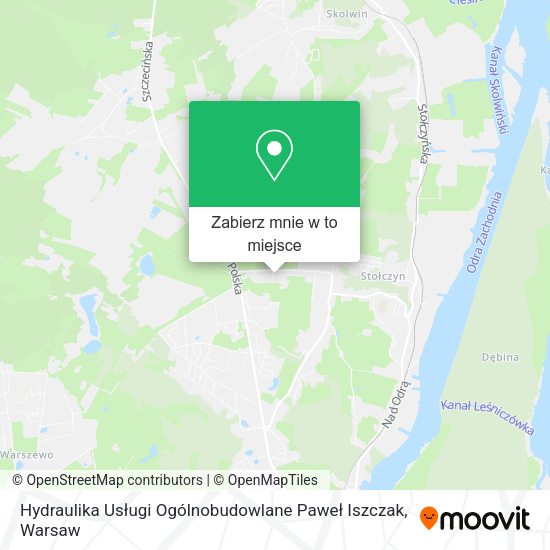 Mapa Hydraulika Usługi Ogólnobudowlane Paweł Iszczak