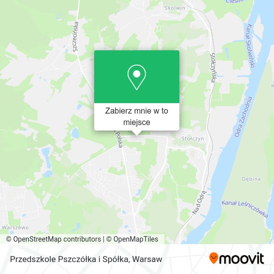 Mapa Przedszkole Pszczółka i Spółka