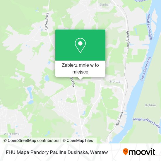 Mapa FHU Mapa Pandory Paulina Dusińska