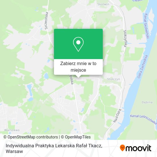 Mapa Indywidualna Praktyka Lekarska Rafał Tkacz