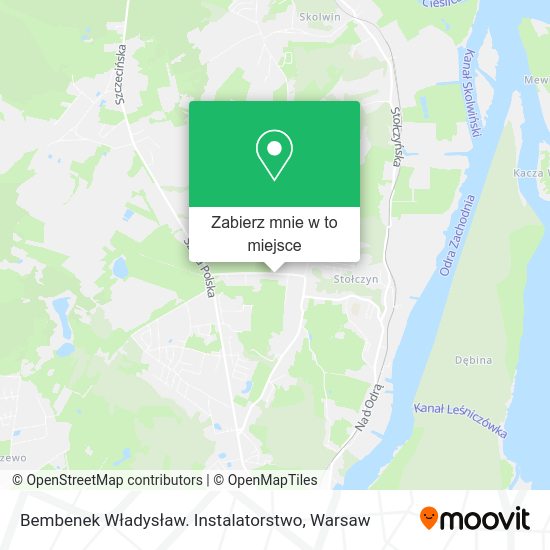 Mapa Bembenek Władysław. Instalatorstwo