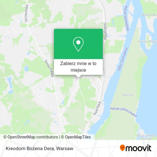 Mapa Kreodom Bożena Dera