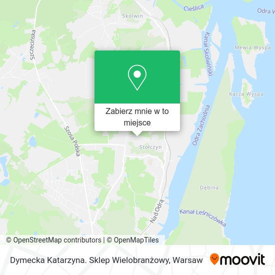 Mapa Dymecka Katarzyna. Sklep Wielobranżowy