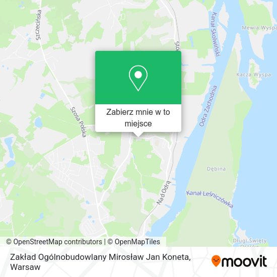 Mapa Zakład Ogólnobudowlany Mirosław Jan Koneta