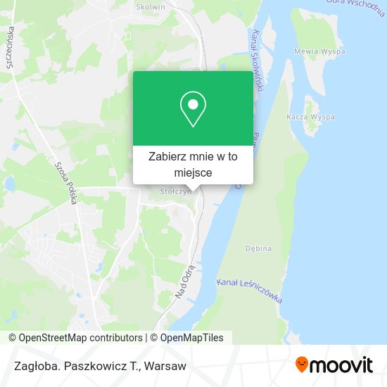 Mapa Zagłoba. Paszkowicz T.