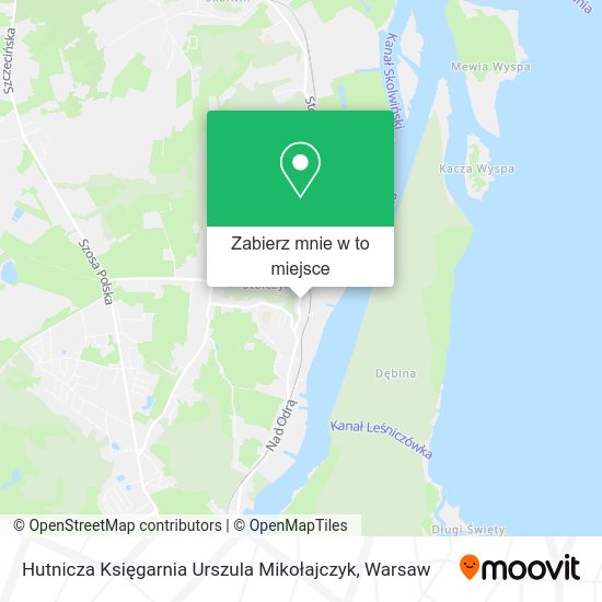 Mapa Hutnicza Księgarnia Urszula Mikołajczyk