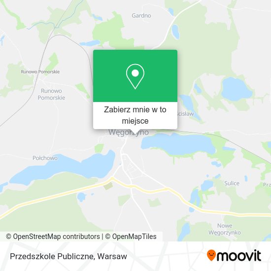 Mapa Przedszkole Publiczne