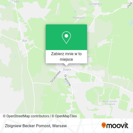 Mapa Zbigniew Becker Pomost