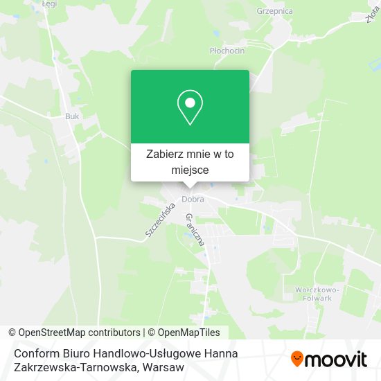 Mapa Conform Biuro Handlowo-Usługowe Hanna Zakrzewska-Tarnowska