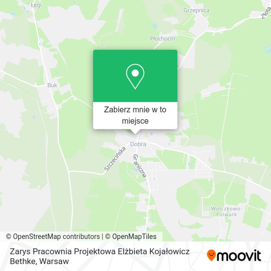 Mapa Zarys Pracownia Projektowa Elżbieta Kojałowicz Bethke