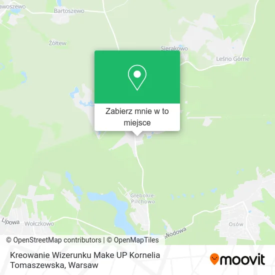 Mapa Kreowanie Wizerunku Make UP Kornelia Tomaszewska