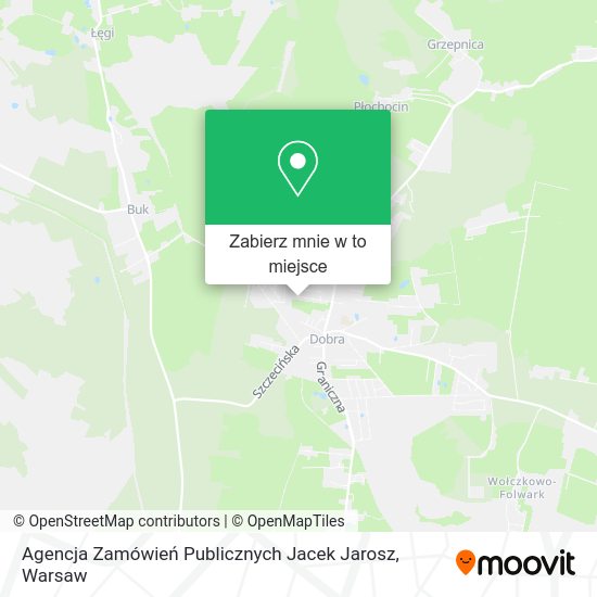 Mapa Agencja Zamówień Publicznych Jacek Jarosz