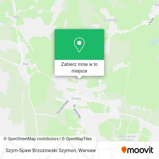 Mapa Szym-Spaw Brzozowski Szymon