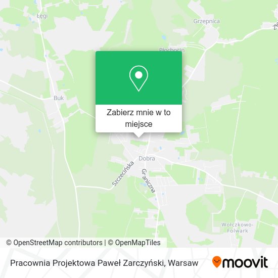 Mapa Pracownia Projektowa Paweł Zarczyński