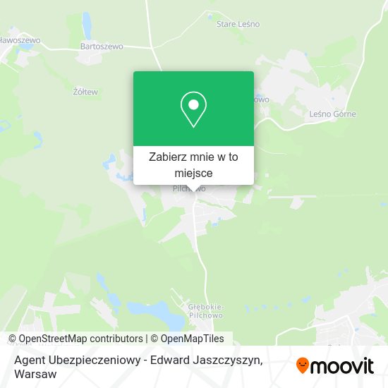 Mapa Agent Ubezpieczeniowy - Edward Jaszczyszyn