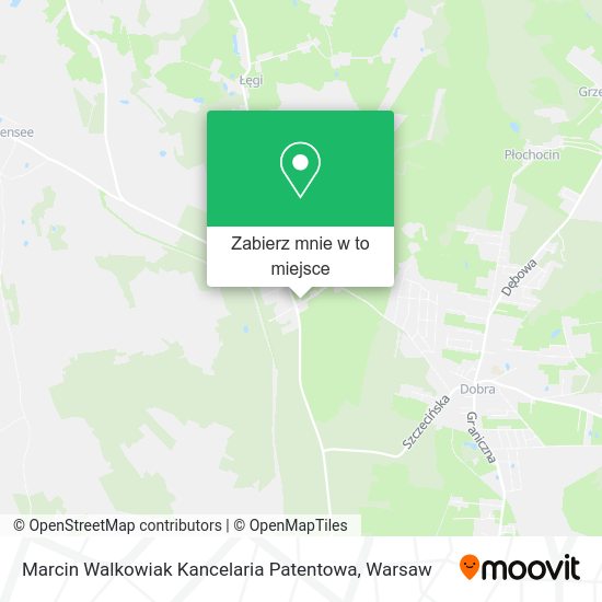 Mapa Marcin Walkowiak Kancelaria Patentowa