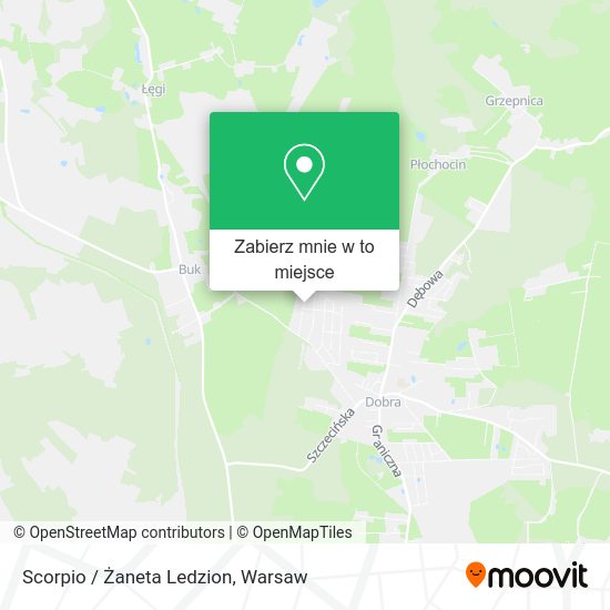 Mapa Scorpio / Żaneta Ledzion