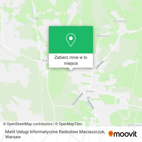 Mapa Matit Usługi Informatyczne Radosław Maciaszczyk