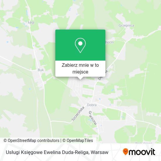 Mapa Usługi Księgowe Ewelina Duda-Religa