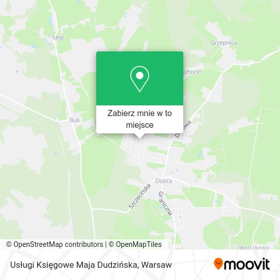 Mapa Usługi Księgowe Maja Dudzińska