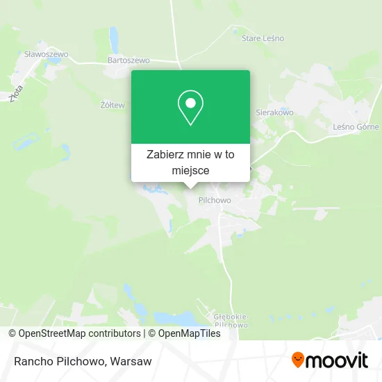 Mapa Rancho Pilchowo
