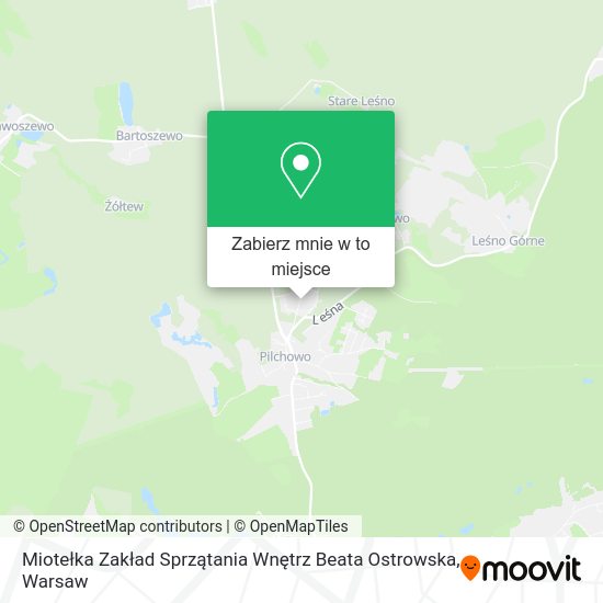 Mapa Miotełka Zakład Sprzątania Wnętrz Beata Ostrowska