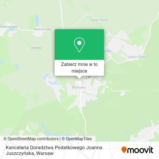 Mapa Kancelaria Doradztwa Podatkowego Joanna Juszczyńska