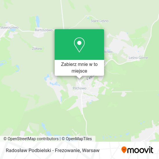 Mapa Radosław Podbielski - Frezowanie