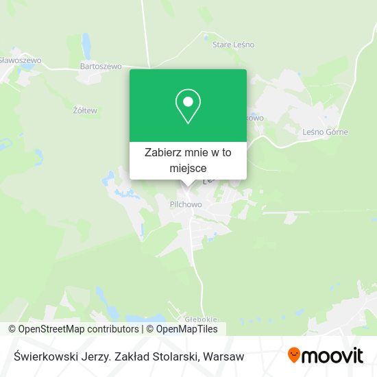 Mapa Świerkowski Jerzy. Zakład Stolarski